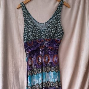 Peacock dress